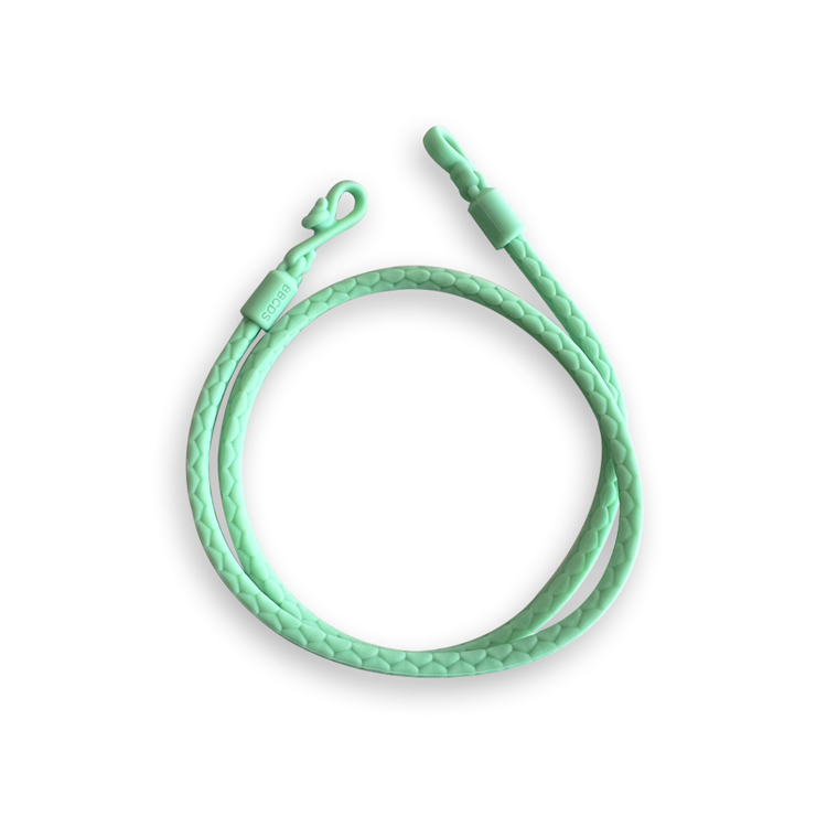 Candies 矽膠皮繩21''(綠)