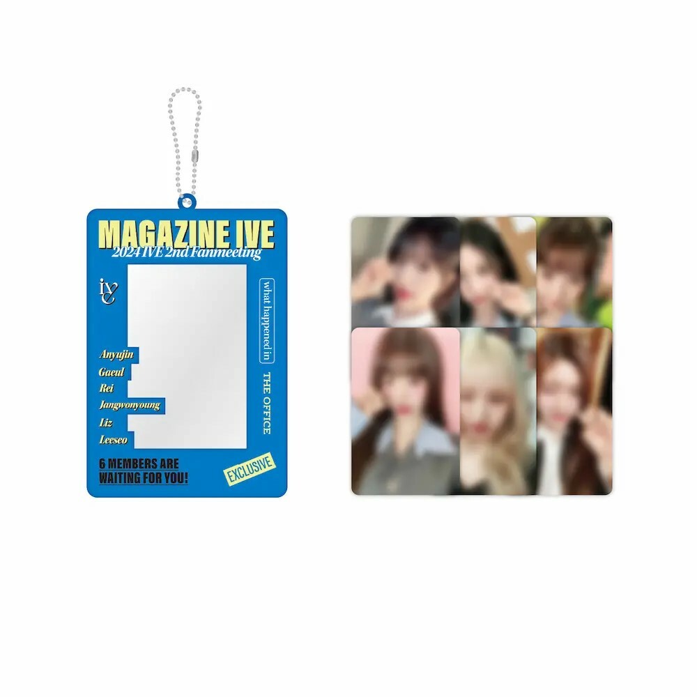 IVE MAGAZINE Photocard Holder