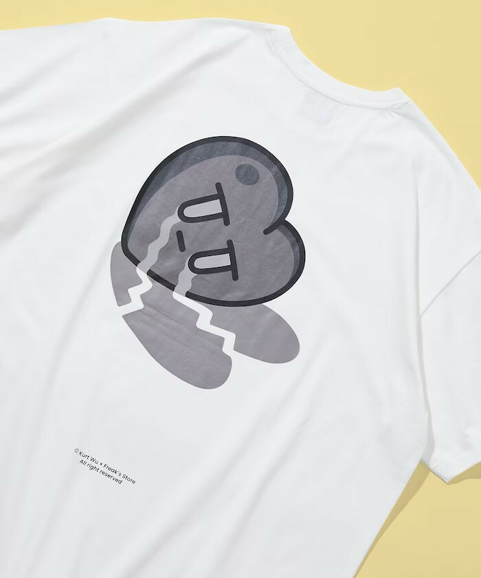 "代購" Kurt Wu 24SS「CRITICAL STRIKE YOUR HEART」眼淚愛心