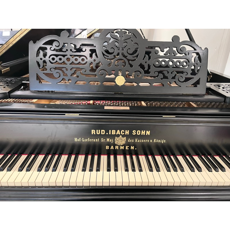 優選稀有珍藏款 德國名琴 IBACH 雕花大譜架 平台 演奏 鋼琴 高品味 古董鋼琴 中古鋼琴 二手鋼琴 漢麟樂器