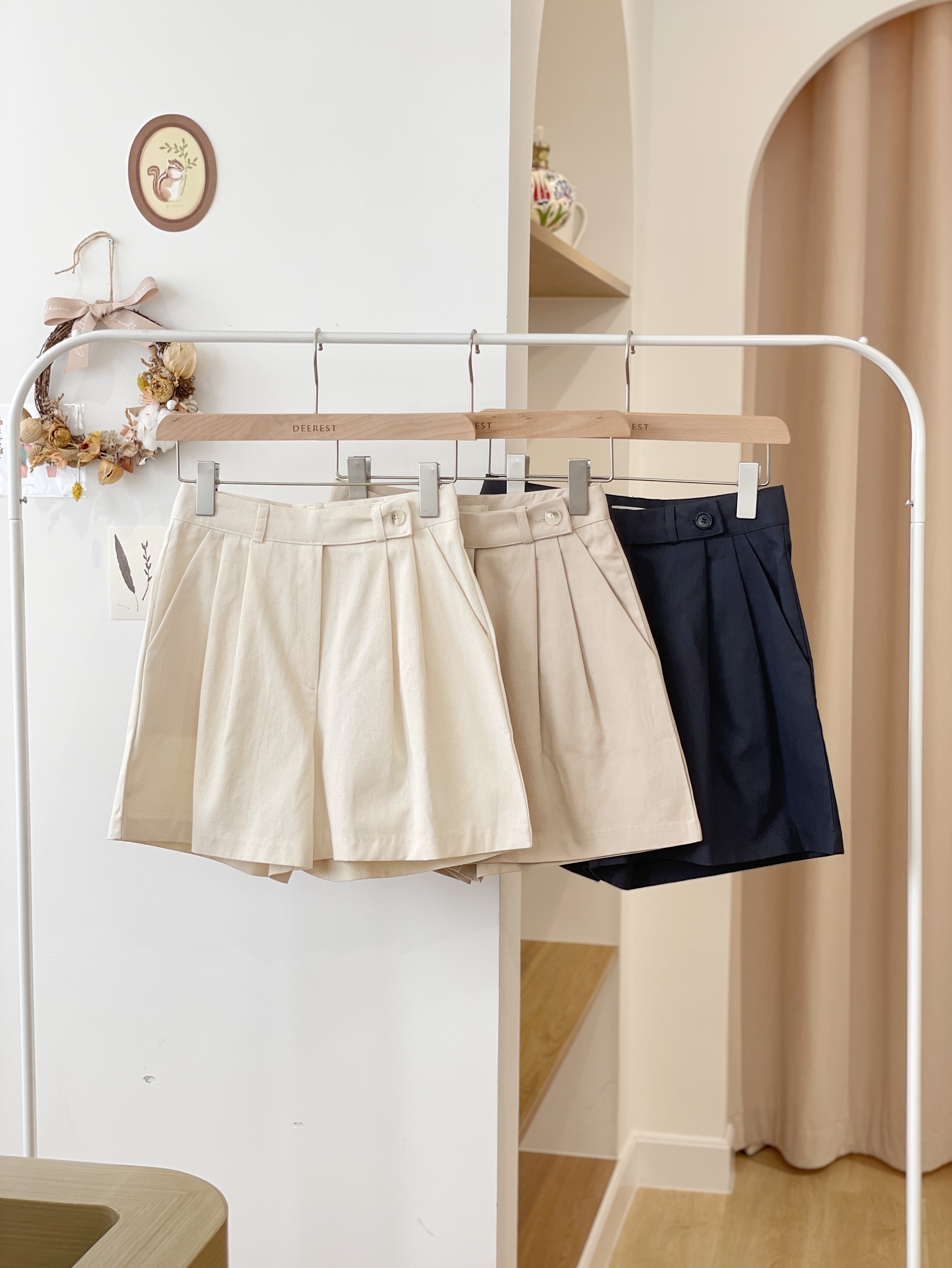 JEAN121 Free & Joy Linen Shorts