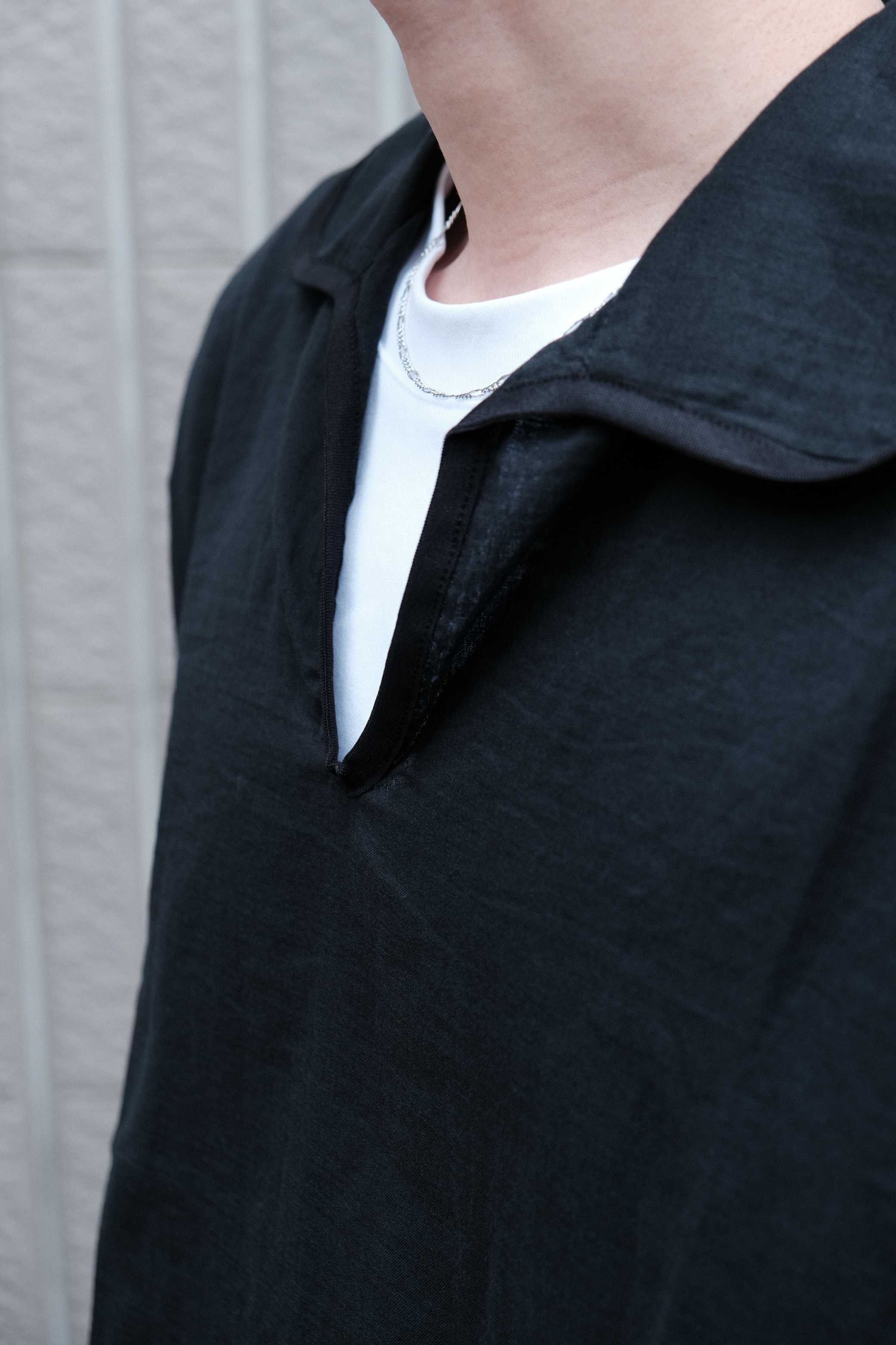 PHINGERIN - PIPE TOP SKIPPER S/S GAUZE / 2COLORS