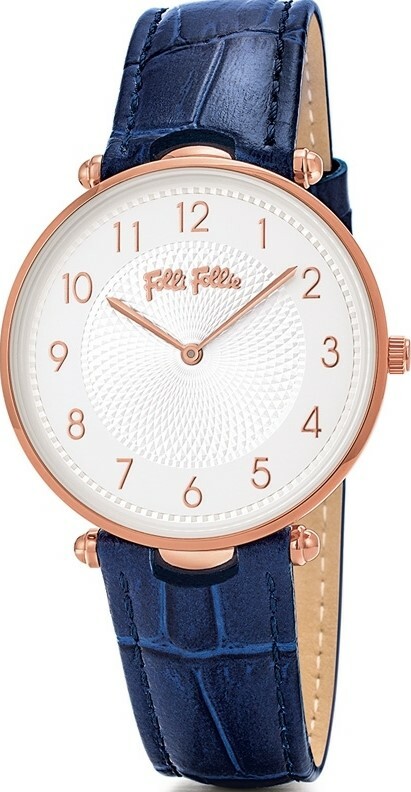 萬年鐘錶 - FOLLI FOLLIE   優雅數字腕錶  WF17R015SSS-DB  錶徑36MM