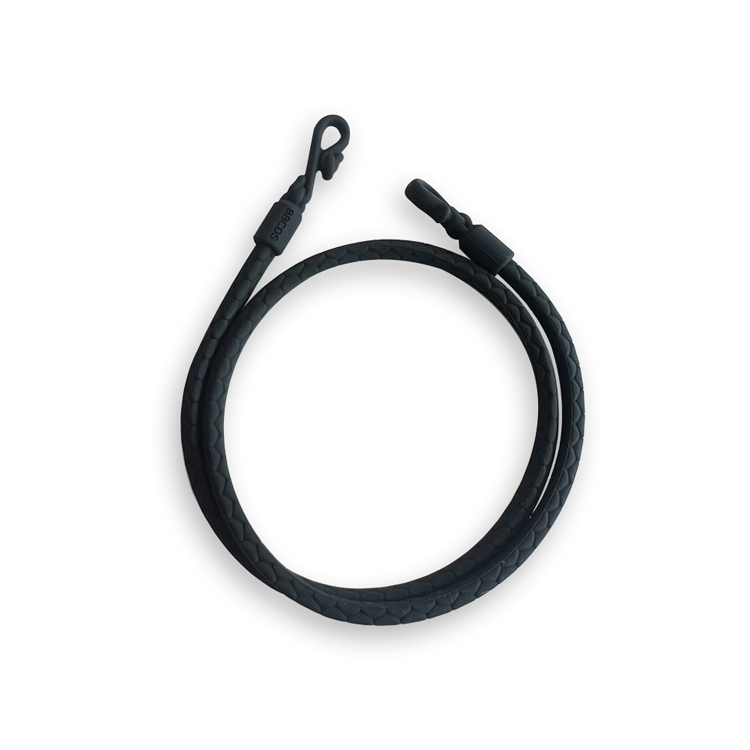Candies 矽膠皮繩21''(黑)
