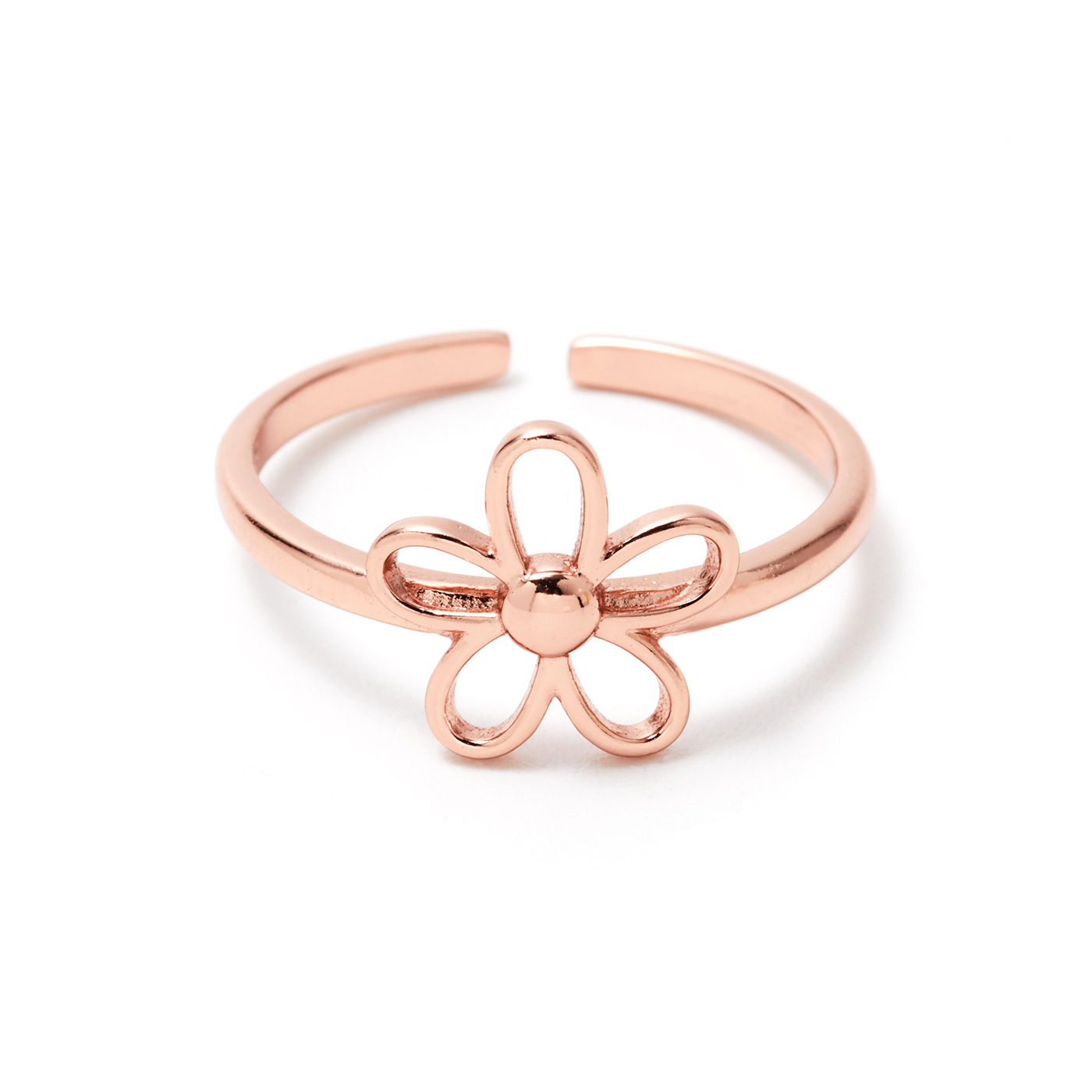 平價飾品,純銀,花,戒指