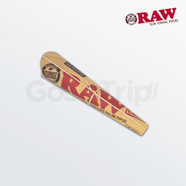 RAW 經典預捲紙 甜筒裝 6入
