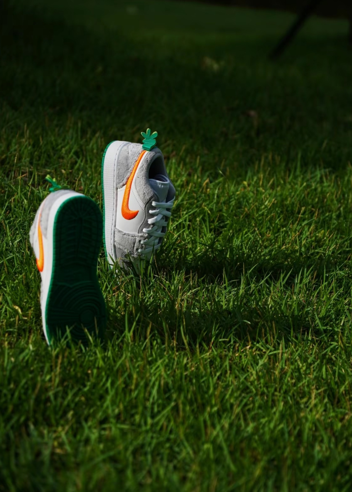 Air Jordan 1 Low GS “Bunny Rabbit”小灰兔子紅蘿蔔🥕設計 女款大童