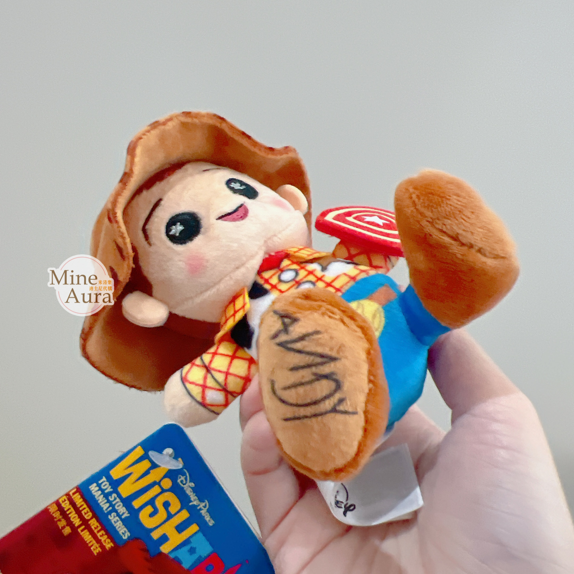 (特價現貨) Ｑ版 胡迪 Woody 迷你 娃娃 玩偶 玩具總動員 Toy Story -上海迪士尼樂園