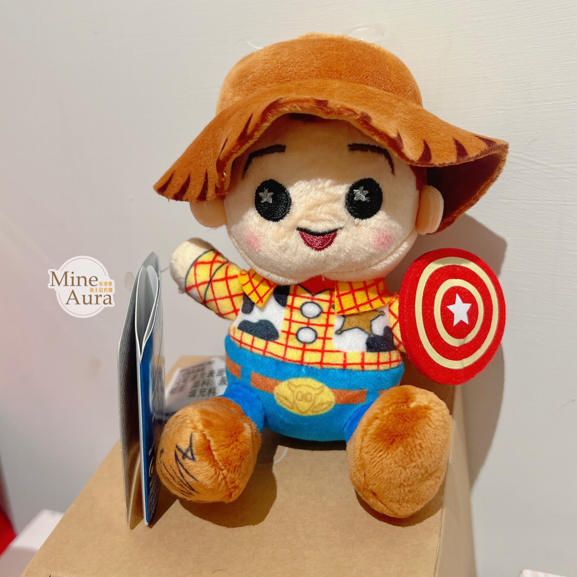 (特價現貨) Ｑ版 胡迪 Woody 迷你 娃娃 玩偶 玩具總動員 Toy Story -上海迪士尼樂園