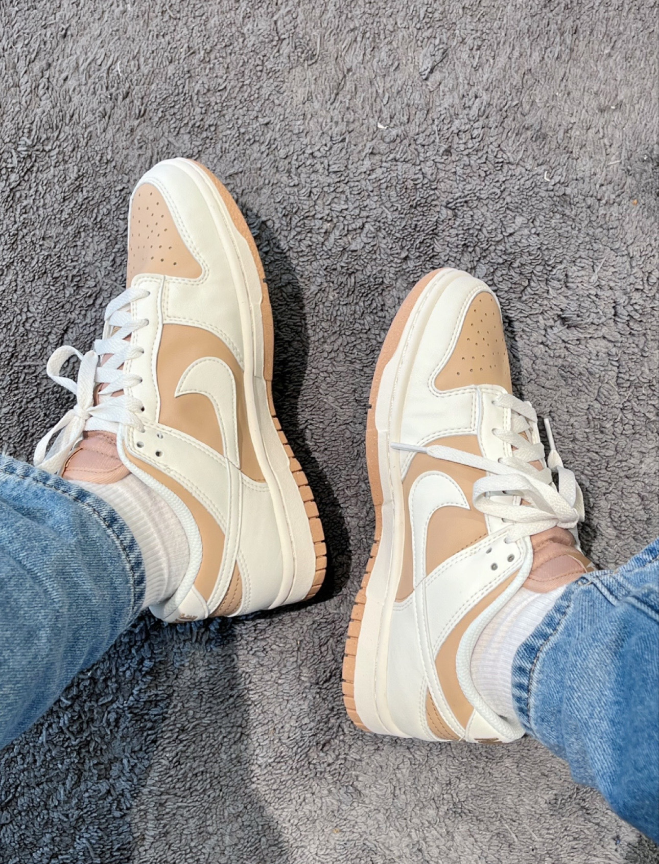 NIKE Dunk Low NEXT Nature Hemp（拿鐵淺白棕）