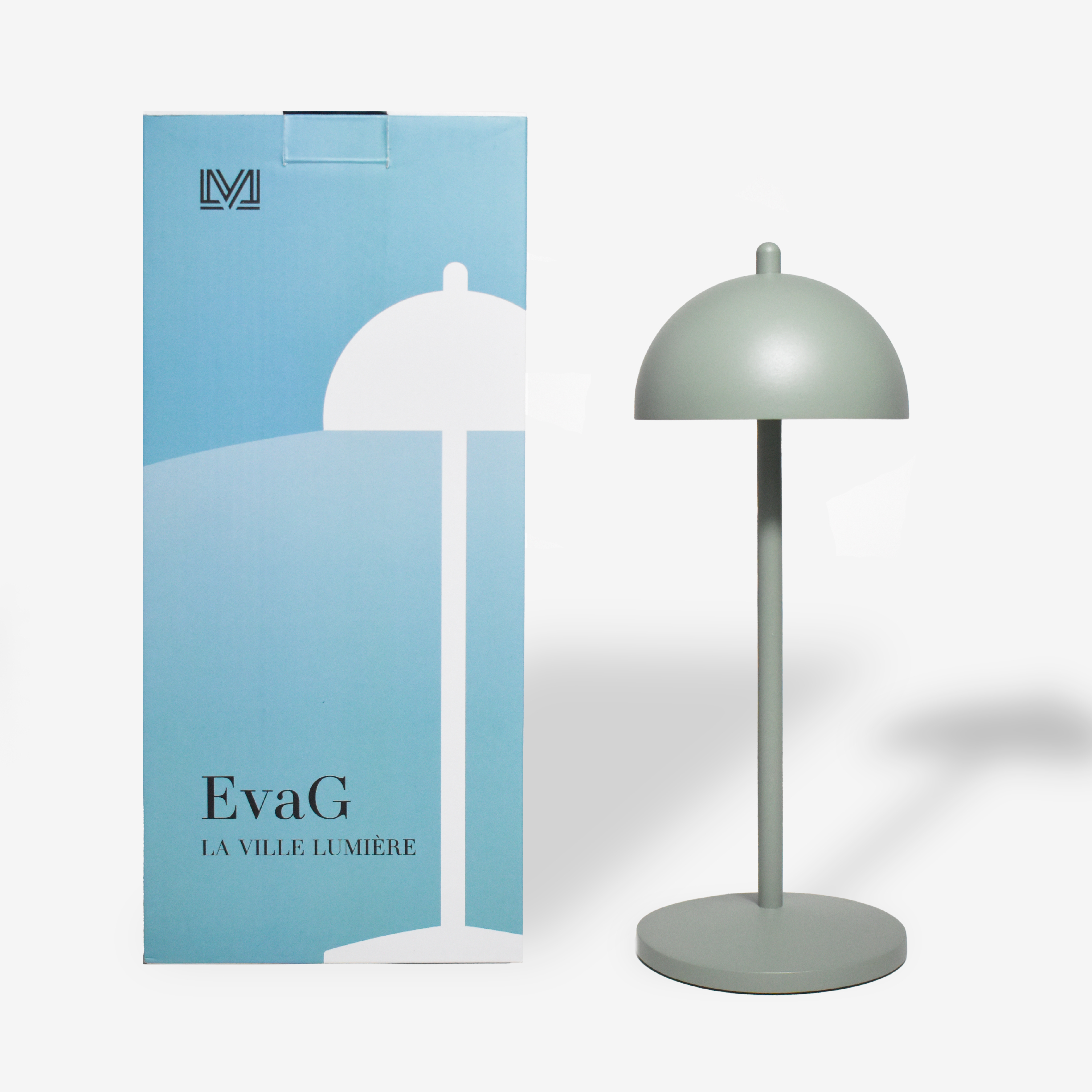 EvaG La Ville Lumière Bonaparte lamp - Green