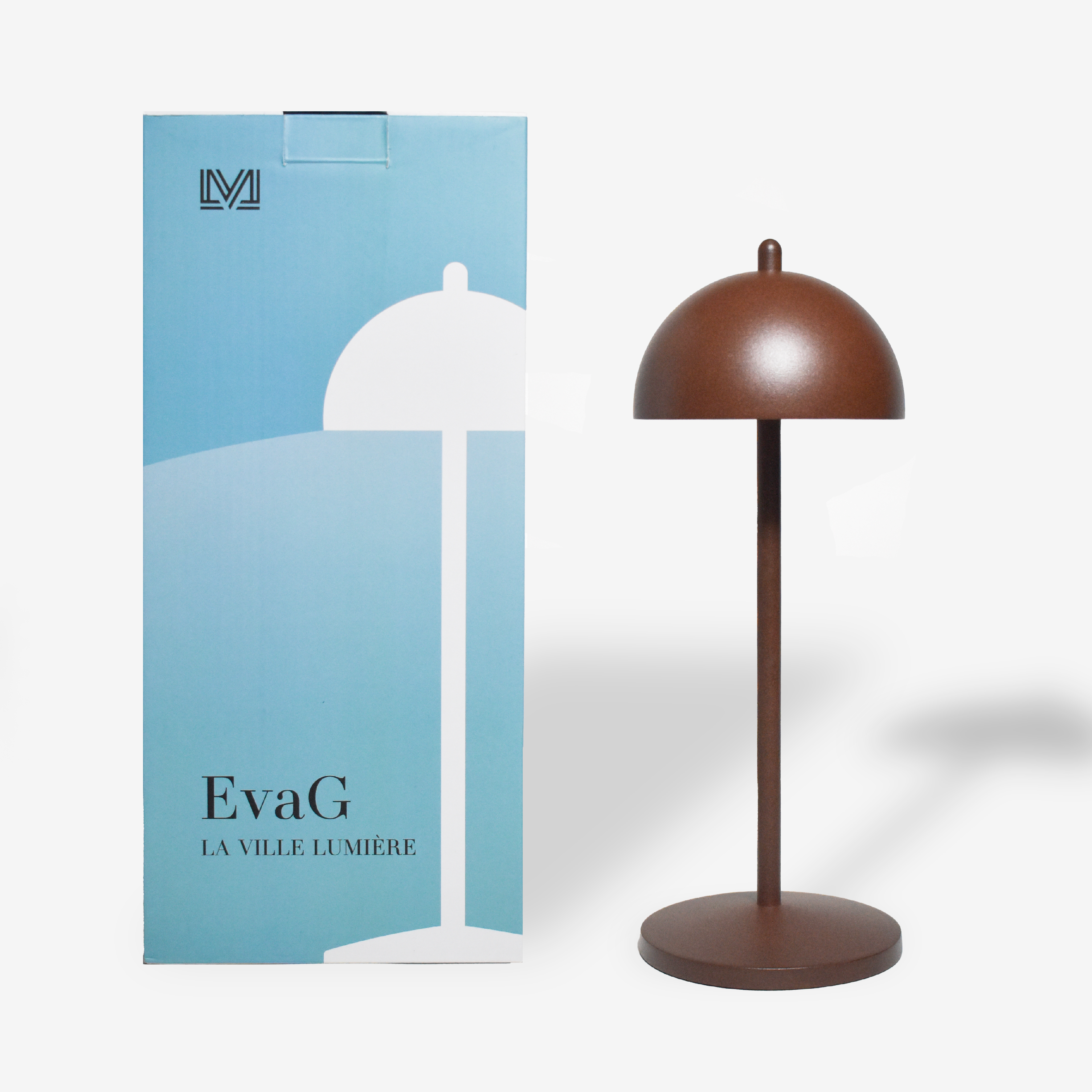 EvaG La Ville Lumière Bonaparte lamp - Corten