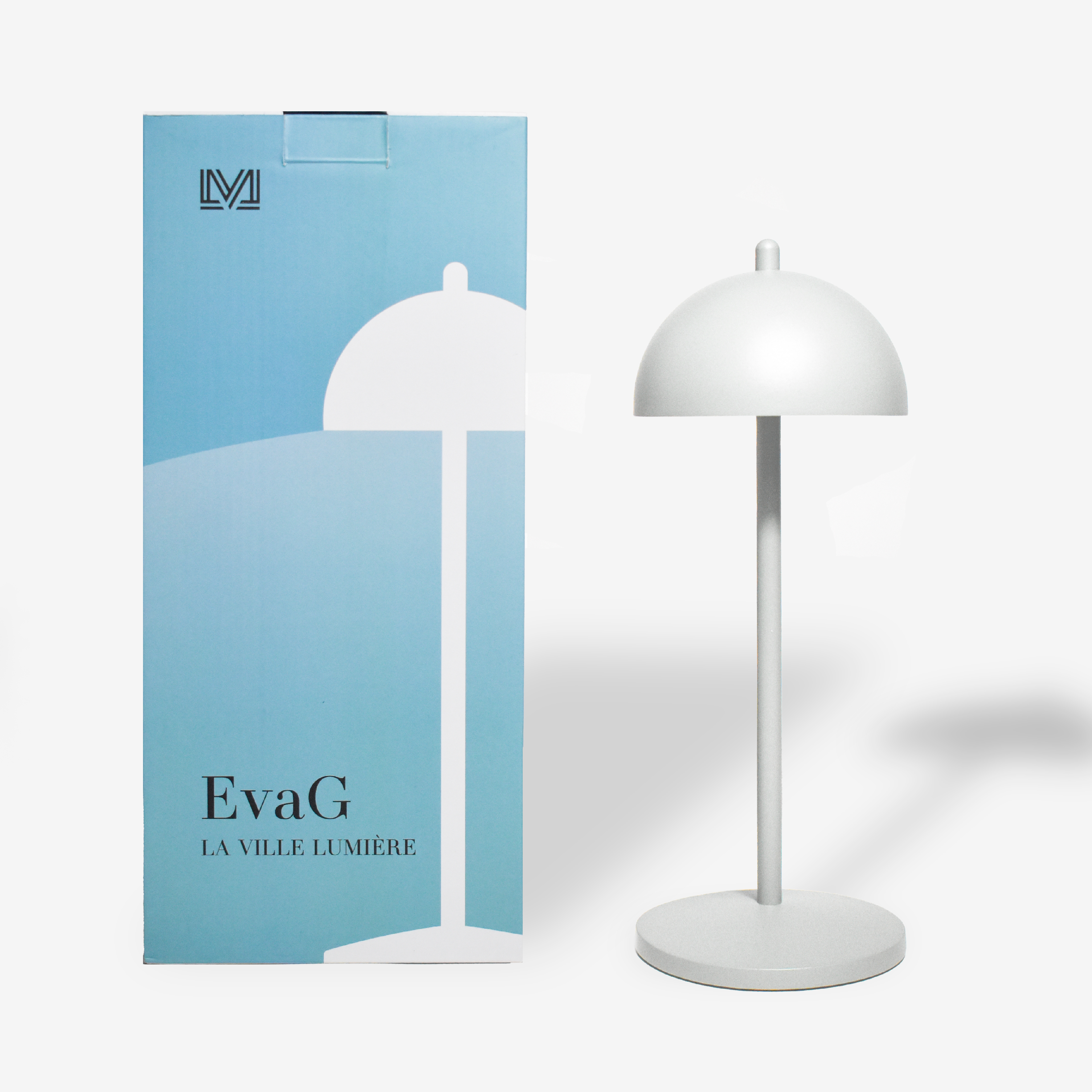 EvaG La Ville Lumière Bonaparte lamp - White