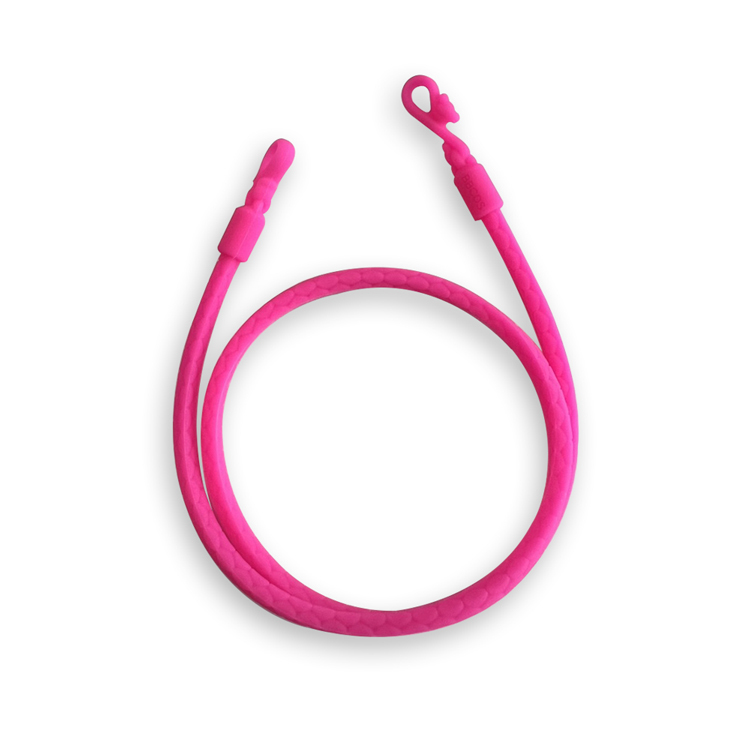 Candies 矽膠皮繩21''(桃紅)