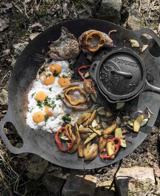 【Petromax】Griddle and Fire Bowl 鍛鐵燒烤盤 fs38 fs48 D-3-1