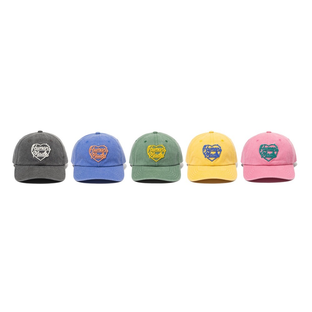 預購┃ HUMAN MADE 6 PANEL CAP #1 心型水洗老帽