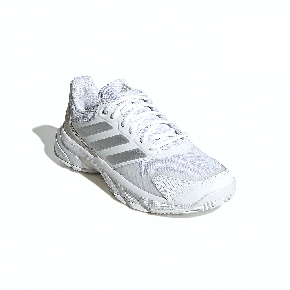 Adidas CourtJam Control 3 W 女生 白色 透氣 舒適 運動 網球 慢跑鞋 ID2457