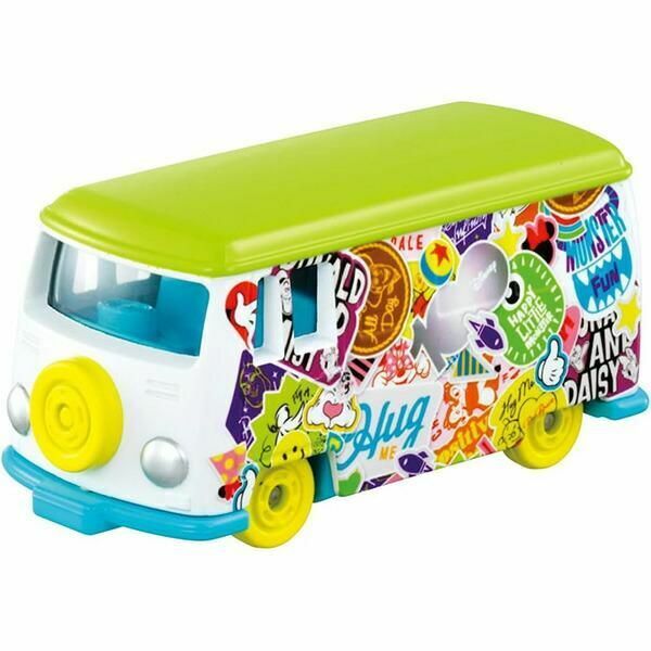 《 TAKARA TOMY 》TOMICA 100週年巴士-怪獸大學(綠)