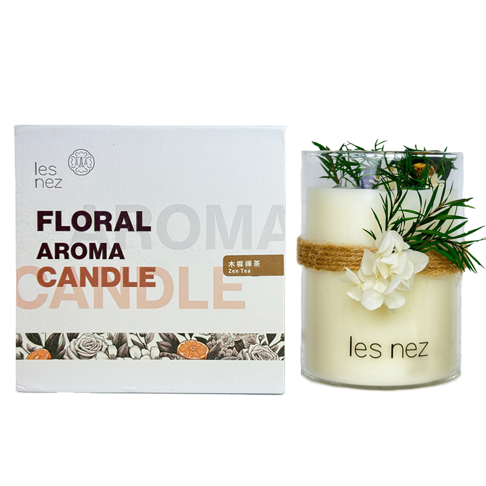 les nez 璀璨花語  永生花香氛蠟燭禮盒