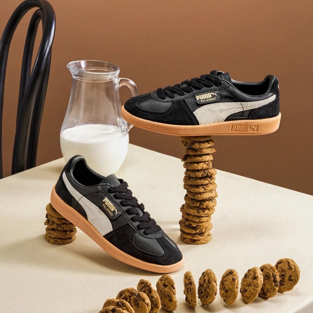 <IVE同款> PUMA Palermo Special (黑白)