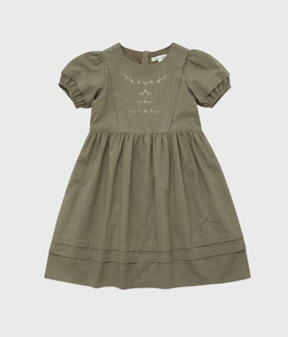 LOUISIELLA 優雅古典綠洋裝 Clemens Dress