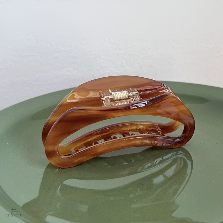 復古風鏤空髮夾