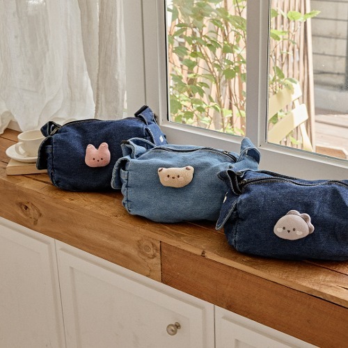 24S/S🌞DOTTODOT牛仔斜背包(別針需另外購買)