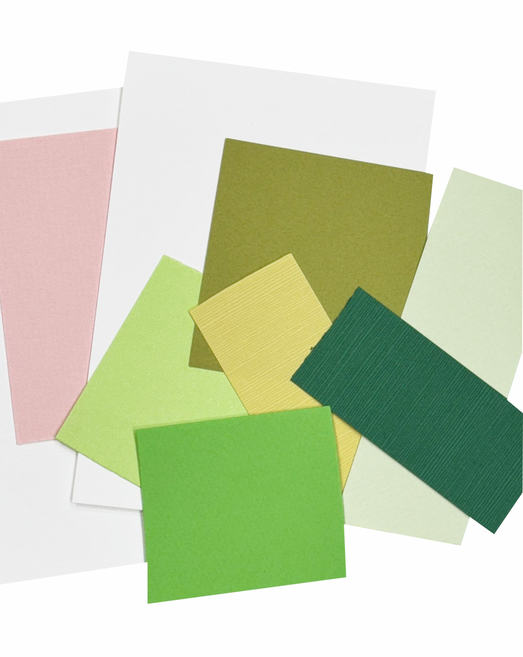 感恩祭| 感恩卡材料包 【綠意盎然】  (1包/1份) # 打孔器工具需自備#T9999