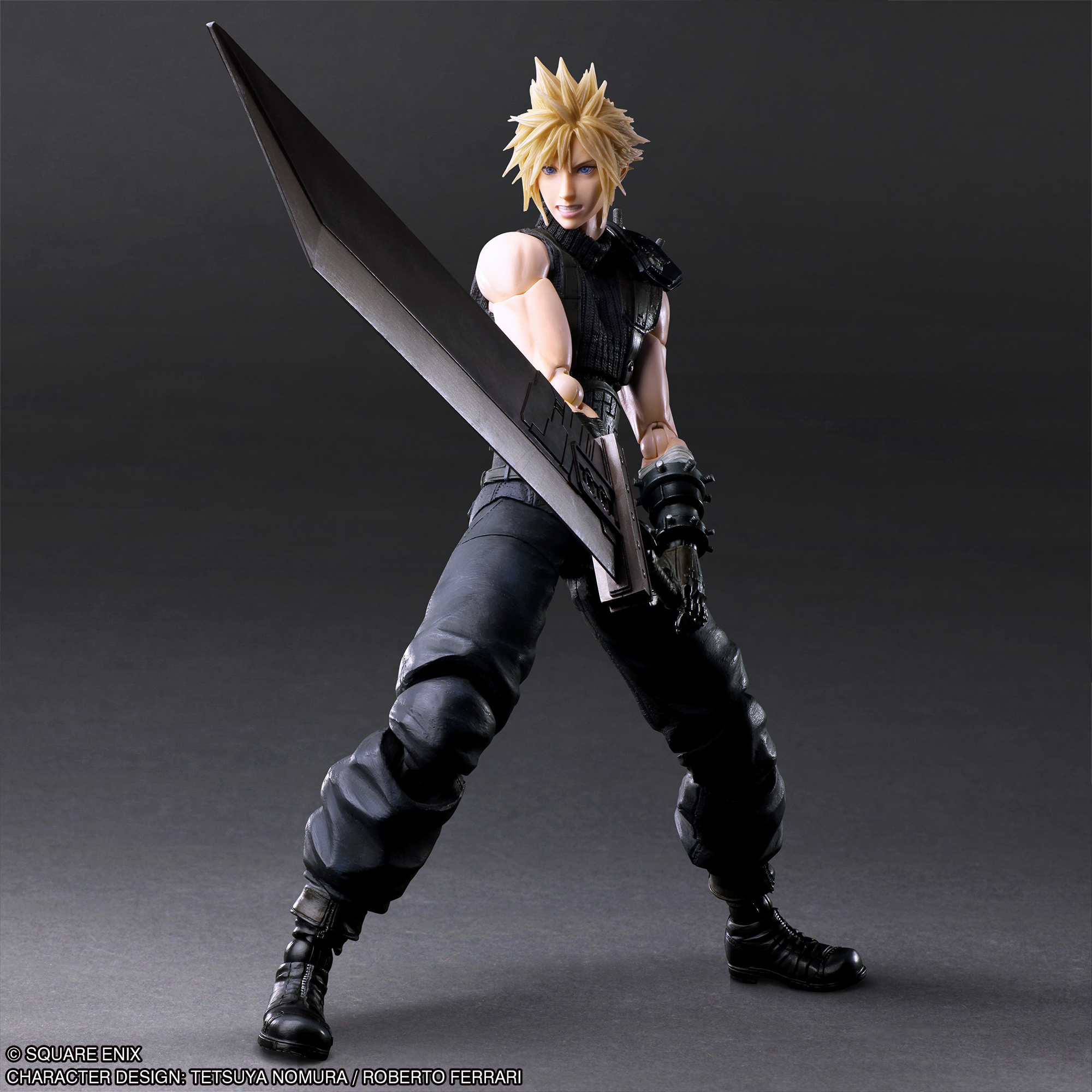 "Final Fantasy VII Rebirth" Play Arts Kai Cloud Strife