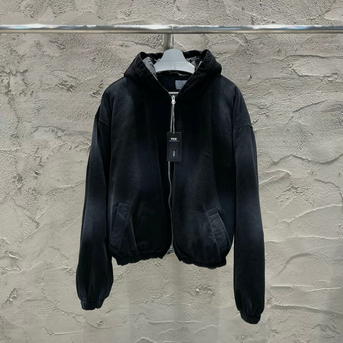 燈心絨連帽拉鍊外套 WEEKEND-022JK