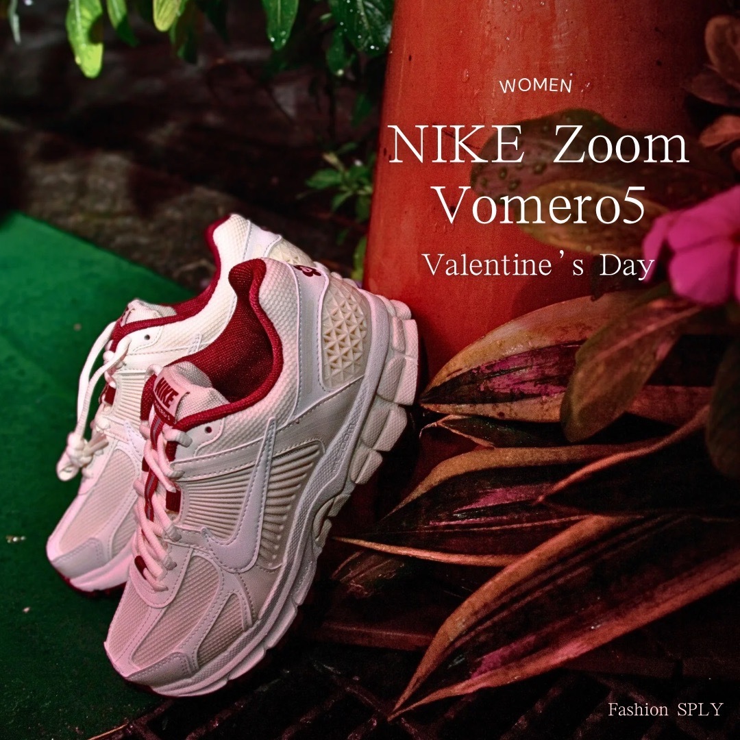 W Nike Zoom Vomero 5 情人節奶油 HF0737-111