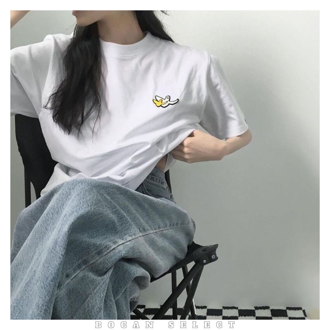 WHATITISNT 🇰🇷小飛人 小天使 LOGO 短踢 黑色 白色