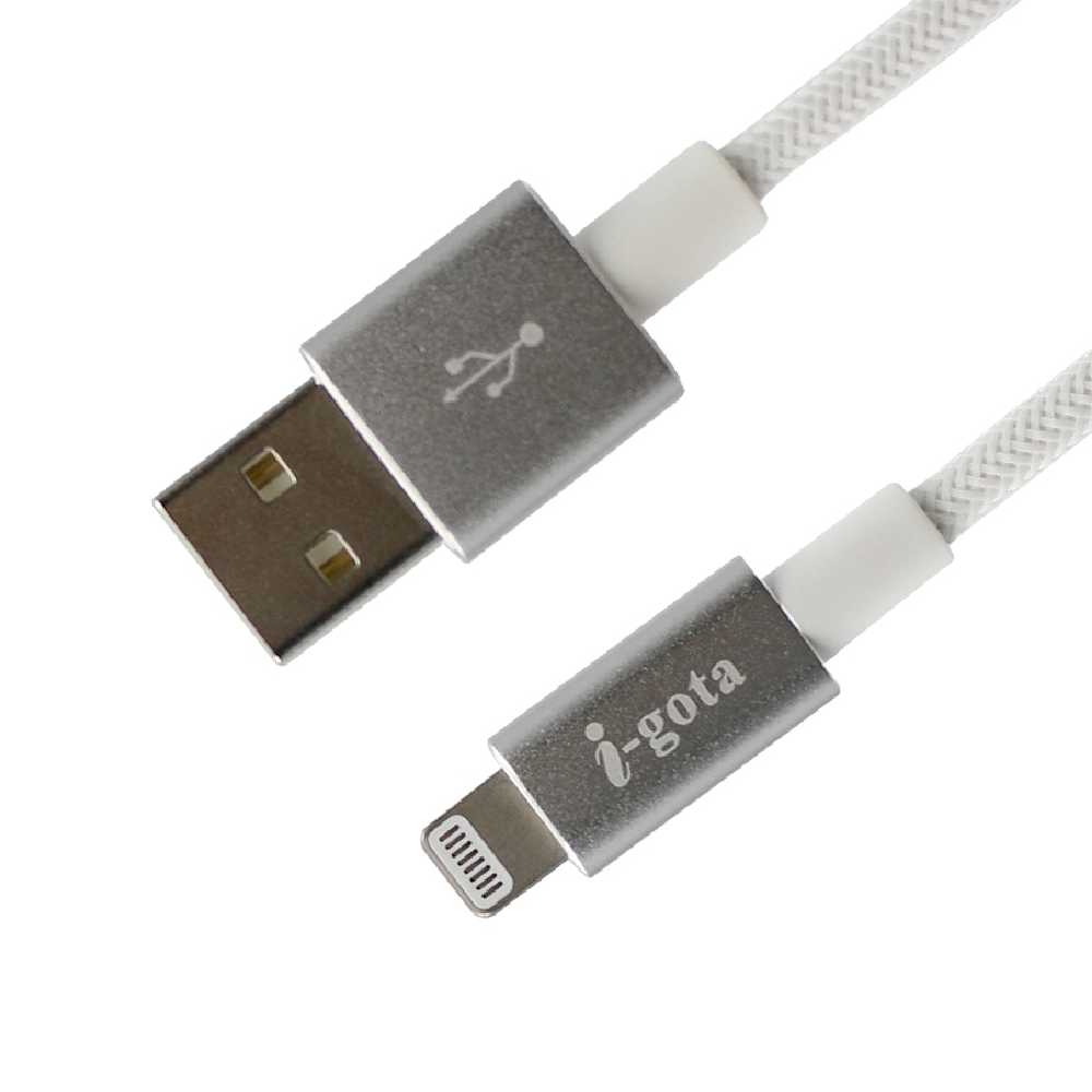 i-gota I-gota / Lightning轉USB-A 15W快充 MFI原廠認證充電線(1.2m) — 三峽配件 / 週邊