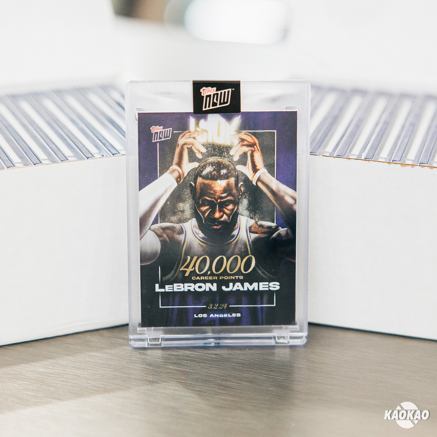 『現貨』Topps Lebron James 4萬分 達成 球員卡