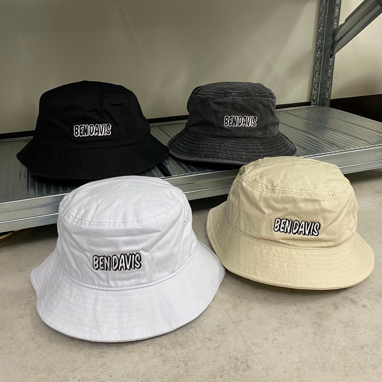 Ben Davis 猿人刺繡 漁夫帽 BDW-8615