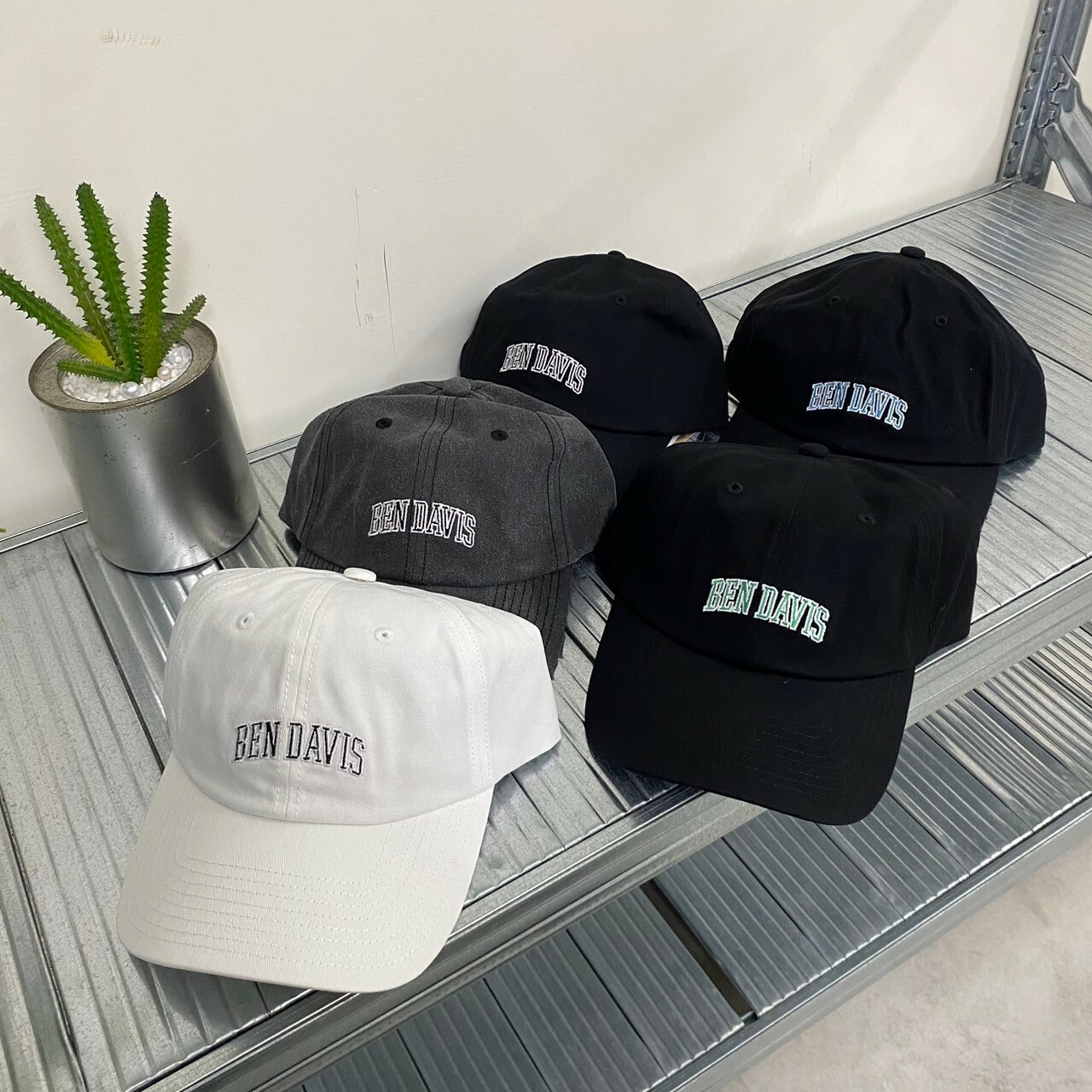 Ben Davis Logo文字 棒球老帽 BDW-8638CL
