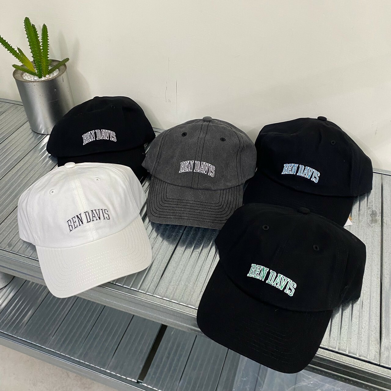 Ben Davis Logo文字 棒球老帽 BDW-8638CL