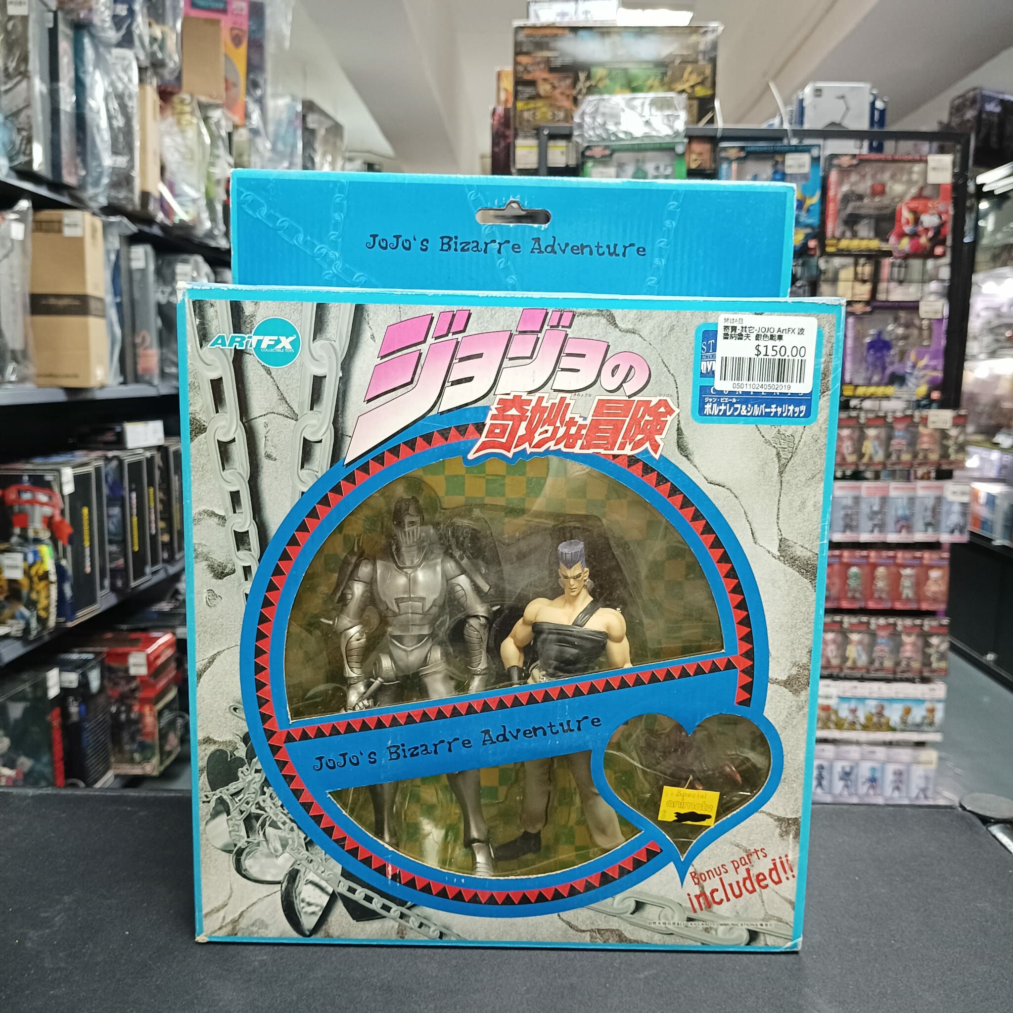 寄賣-其它-JOJO ArtFX 波魯納魯夫 & 銀色戰車