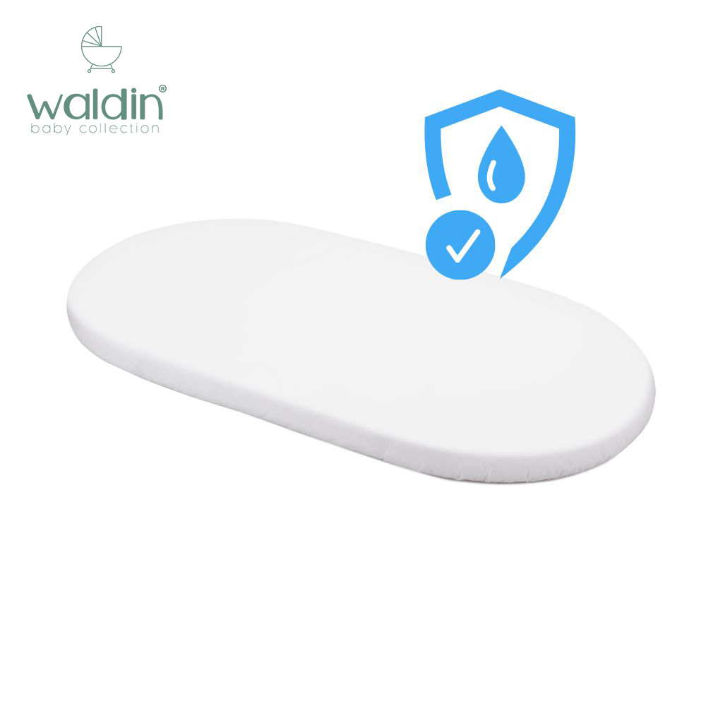 Waldin 防滲水牀褥套 (橢圓大)