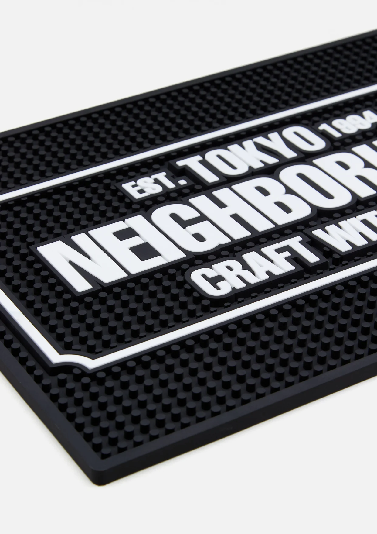 新品 NEIGHBORHOOD LOGO BAR MAT Amazon.co.jp: NEIGHBORHOOD LOGO BAR MAT PVC MAT-COASTER : Home