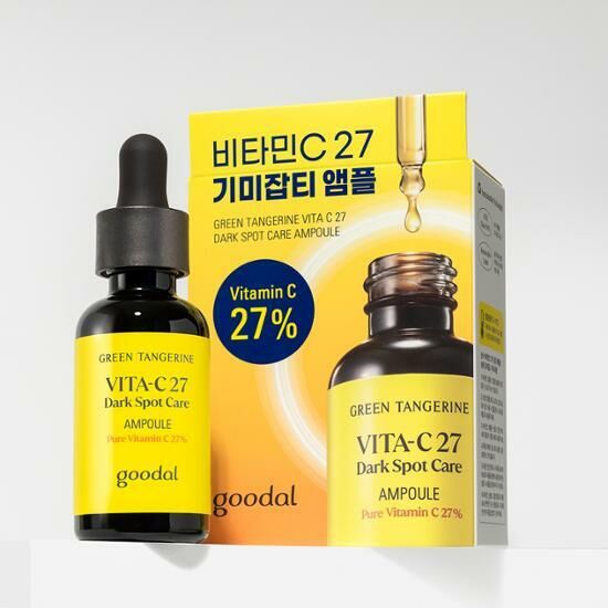 Goodal Green Tangerine Vita C 27 Dark Spot Care Ampoule 16g