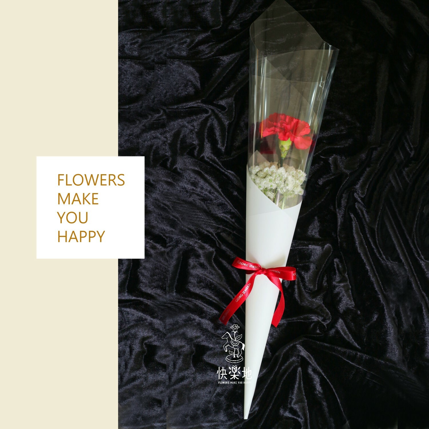 溫馨獻禮 I 單支康乃馨  BF240281