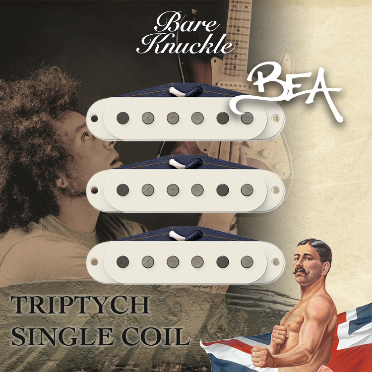 Rabea Massaad 簽名款 Bare Knuckle TRIPTYCH 單線圈 拾音器