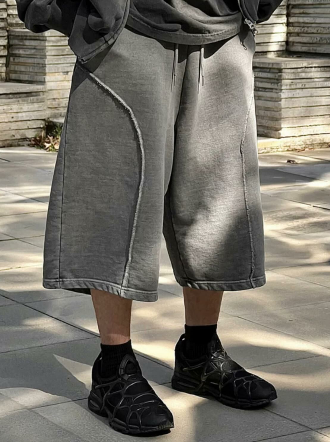 洗水淨色棉質短褲 WEEKEND-037P