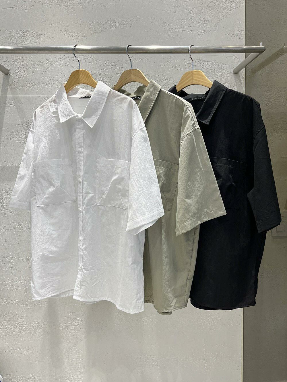 淨色短袖恤衫 10.GVTY-0117S