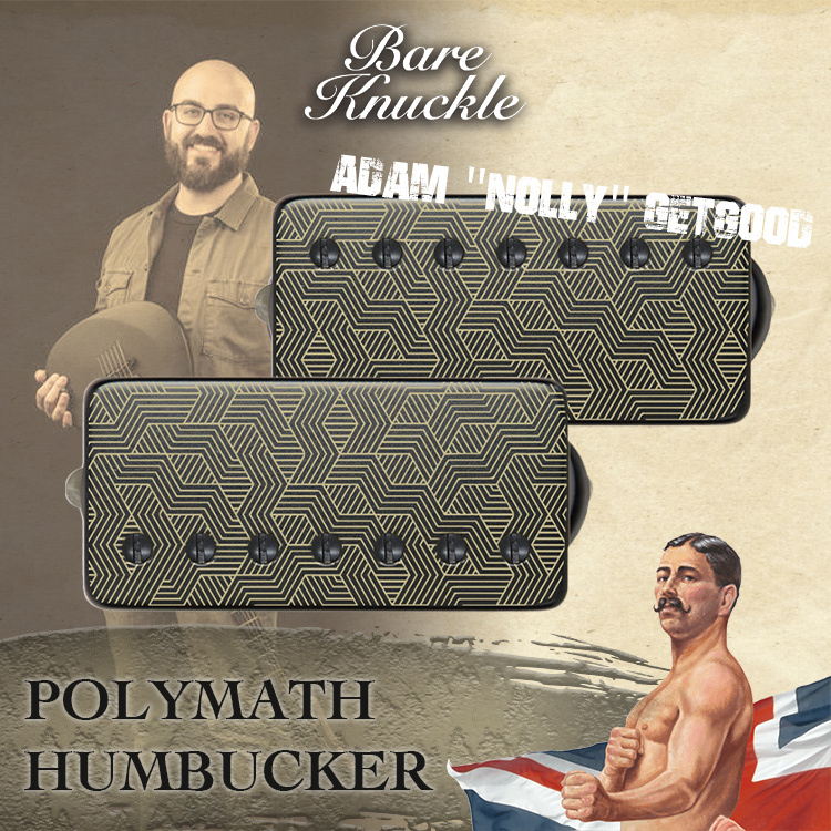 Adam “Nolly” Getgood 簽名款 Bare Knuckle POLYMATH 雙線圈 拾音器