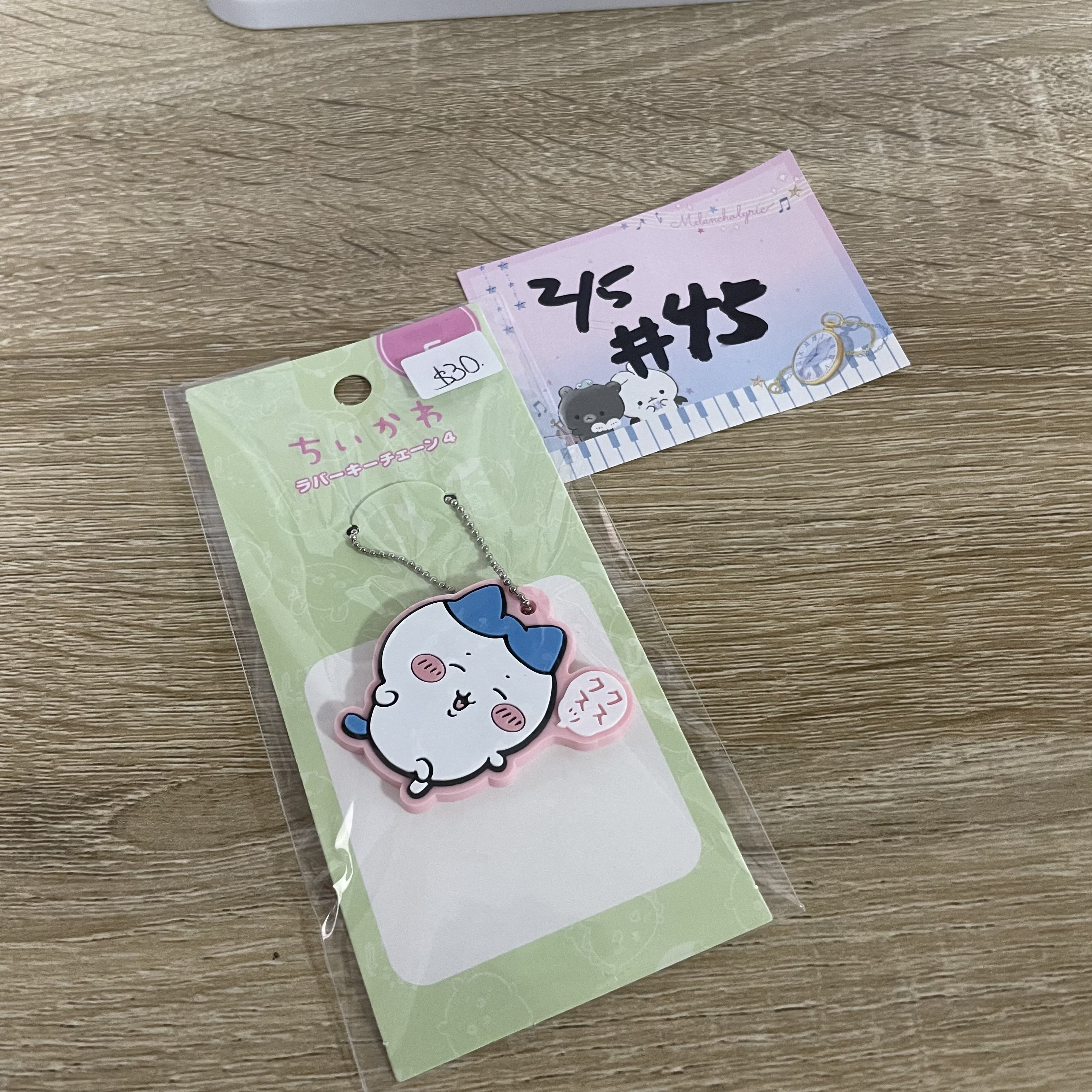 CHIIKAWA 八字貓 掛件#45