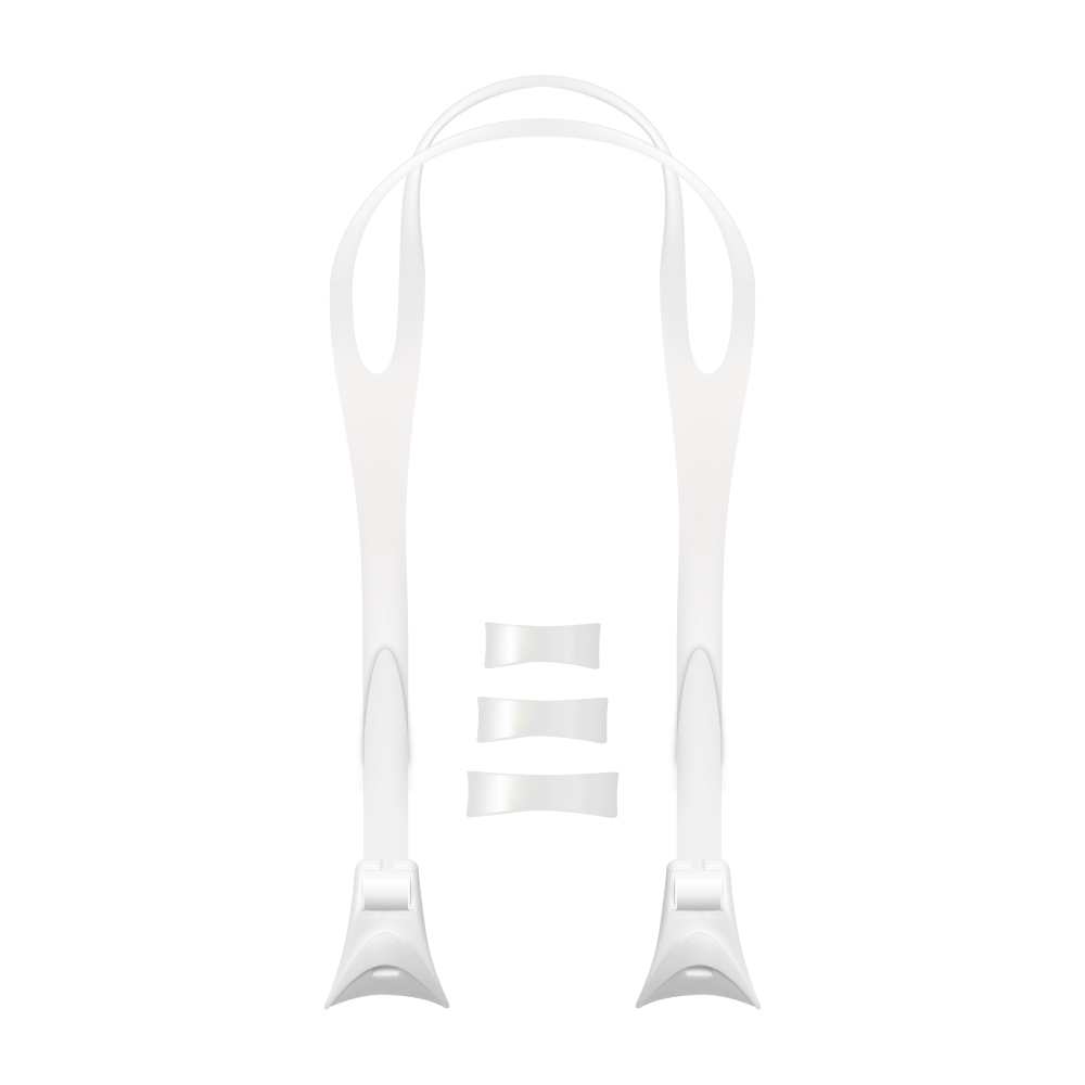 Fitness 近視泳鏡套件 - 白