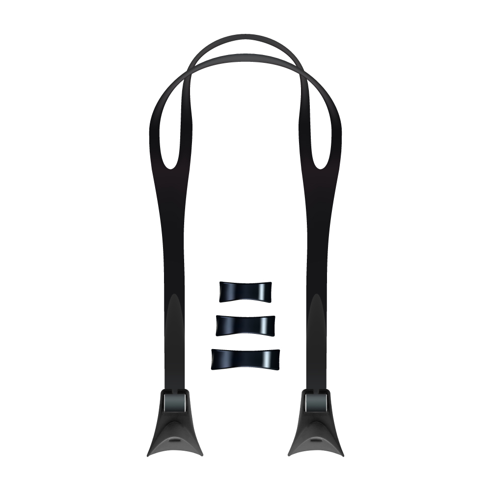 Fitness 近視泳鏡套件 - 黑