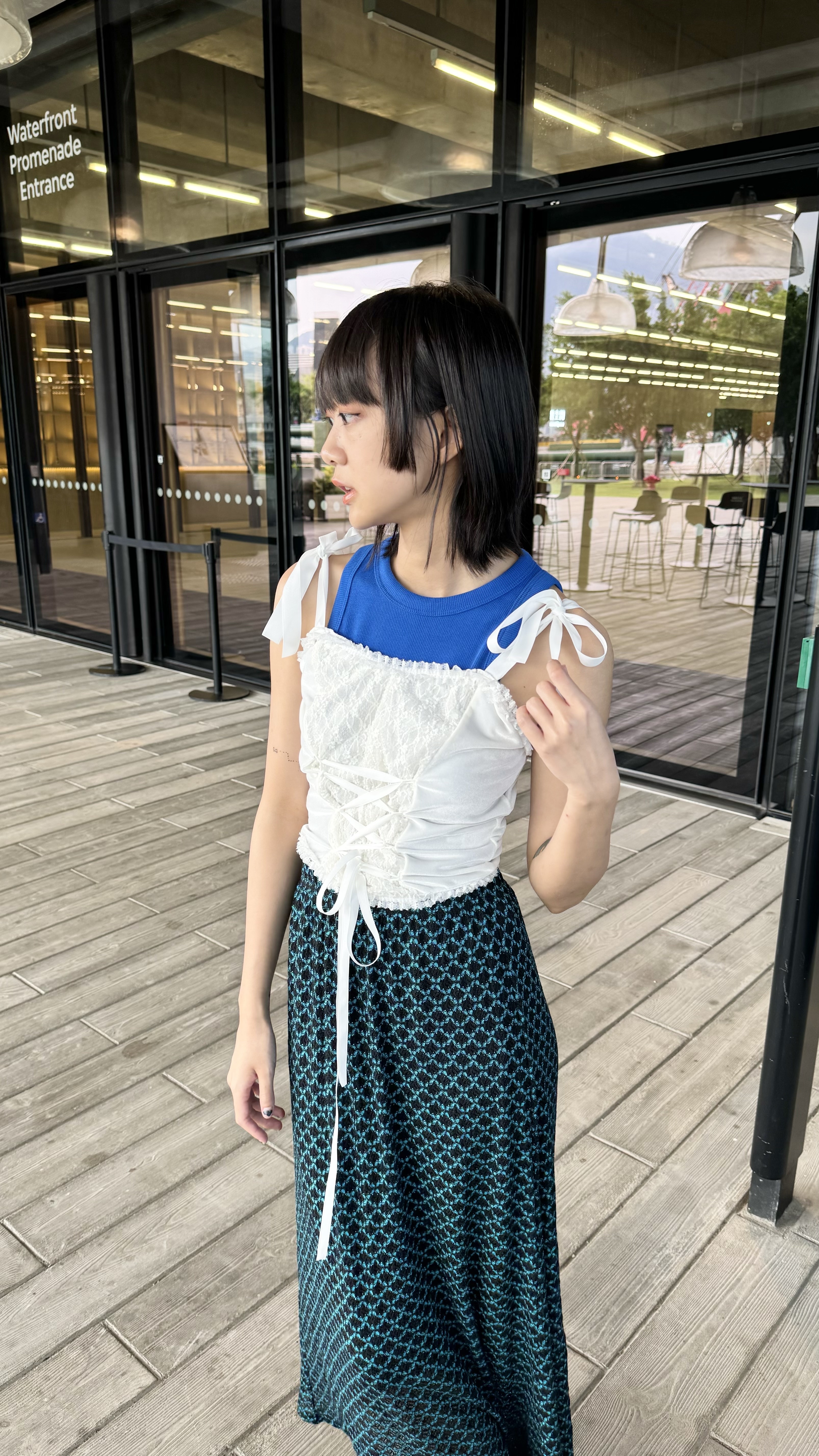 Lace Princess top (White )